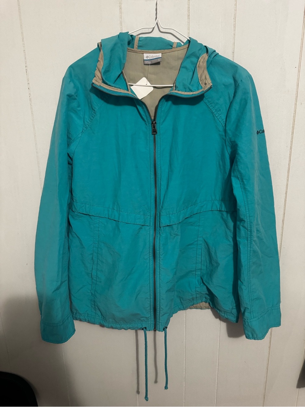 Columbia Women's Teal Hooded Utility Jacket